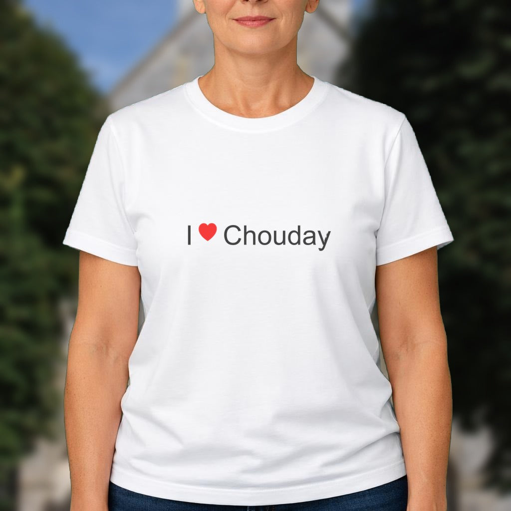 T-shirt I love Chouday