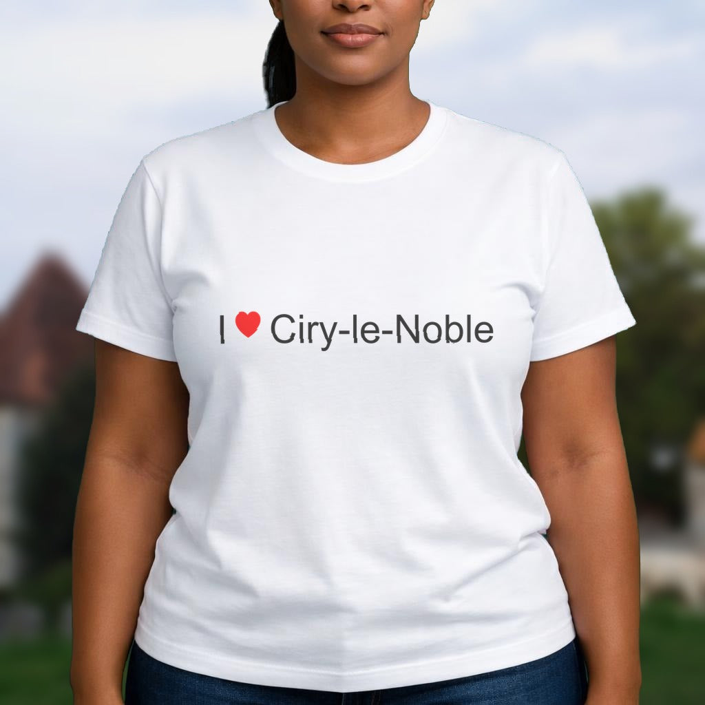 T-shirt I love Ciry-le-Noble