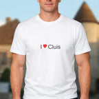 T-shirt I love Cluis