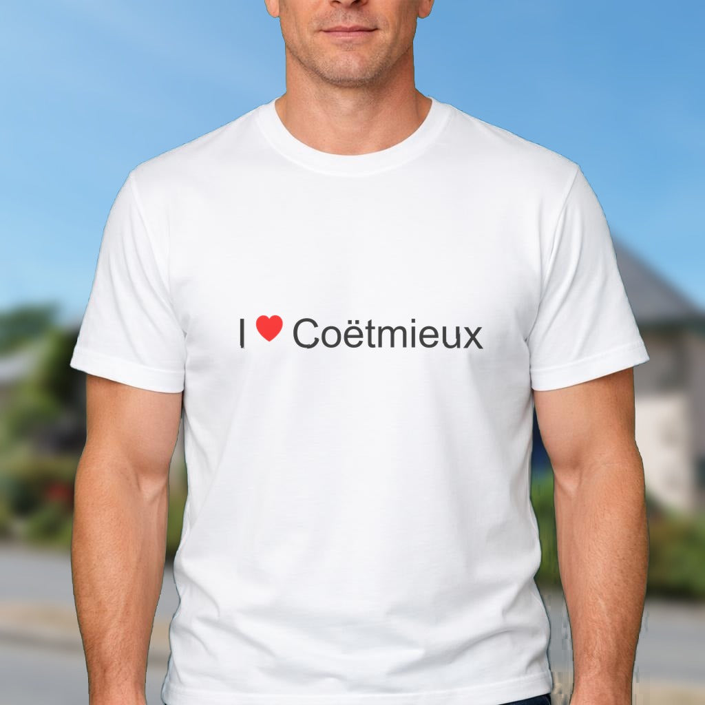 T-shirt I love Coëtmieux