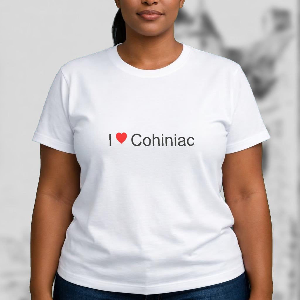T-shirt I love Cohiniac