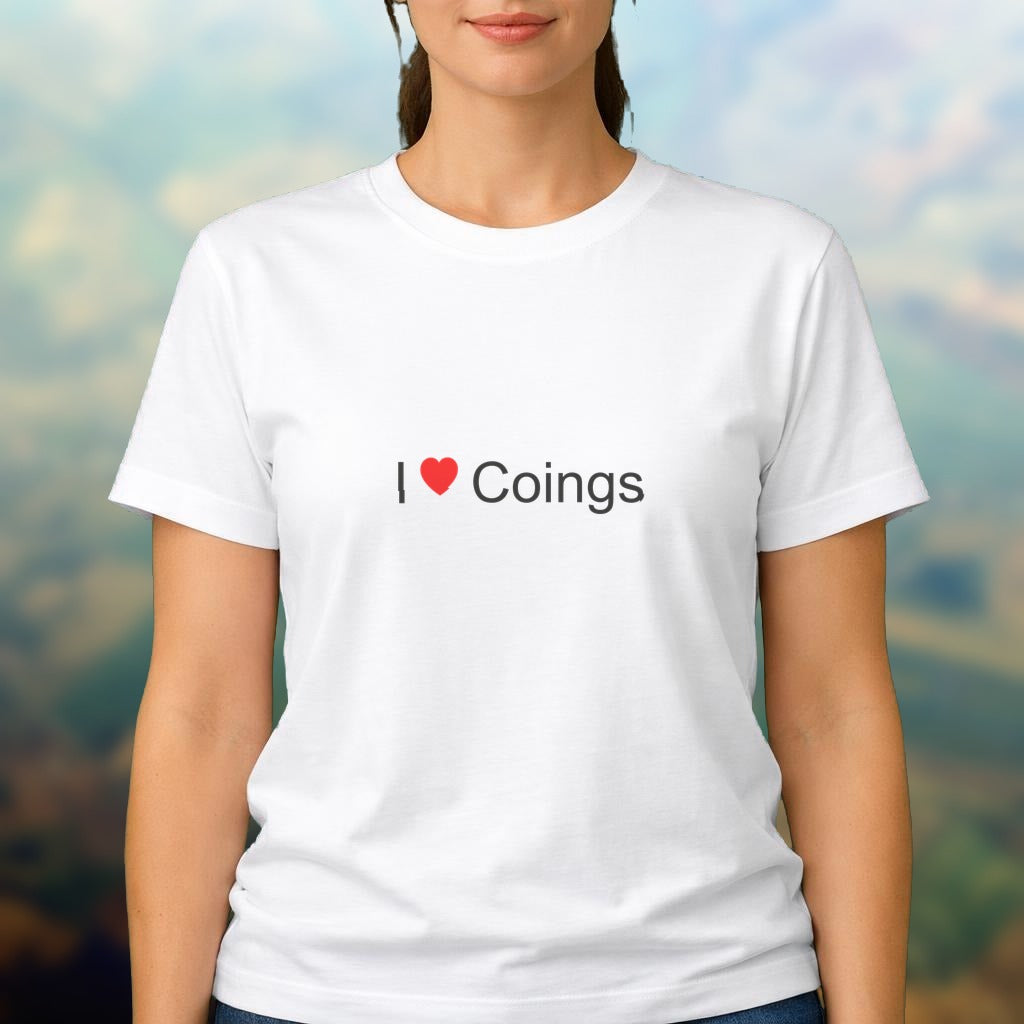 T-shirt I love Coings