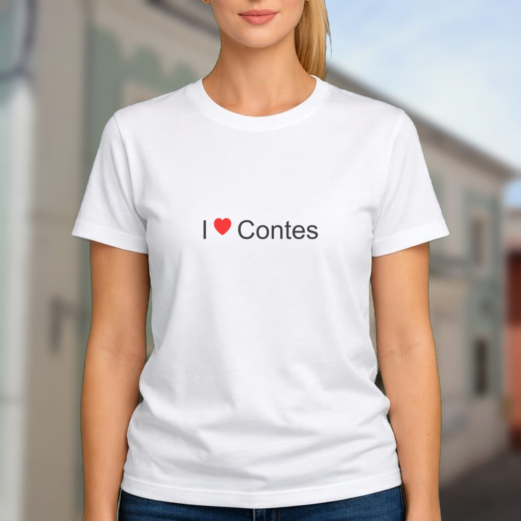 T-shirt I love Contes (06)