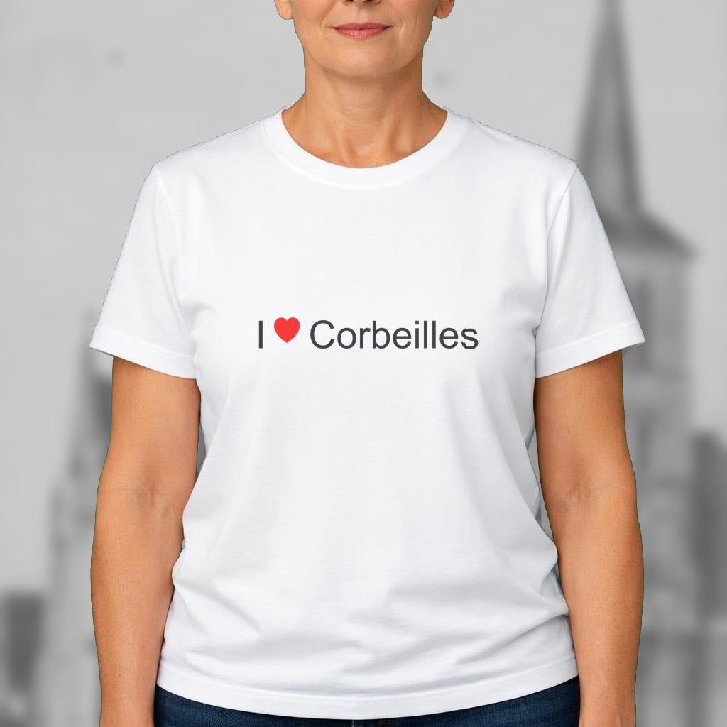 T-shirt I love Corbeilles