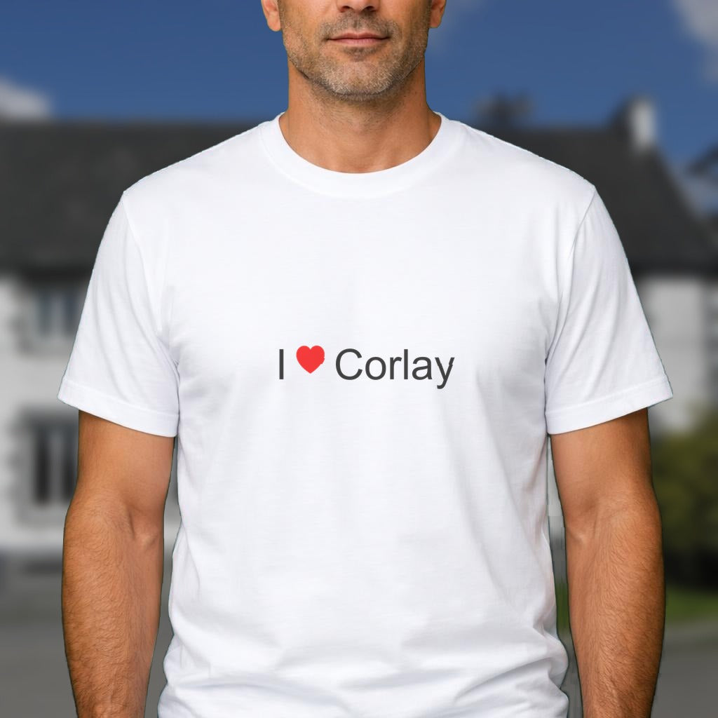 T-shirt I love Corlay