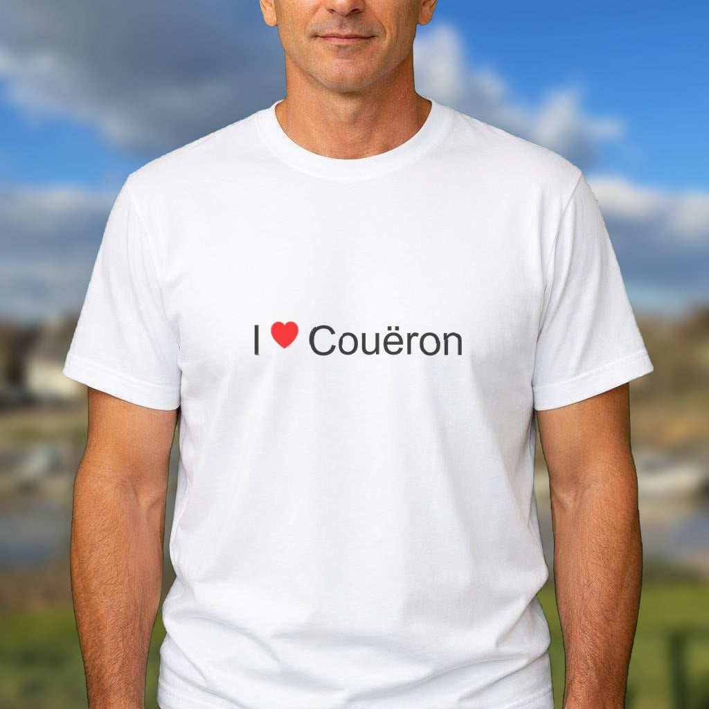 T-shirt I love Couëron