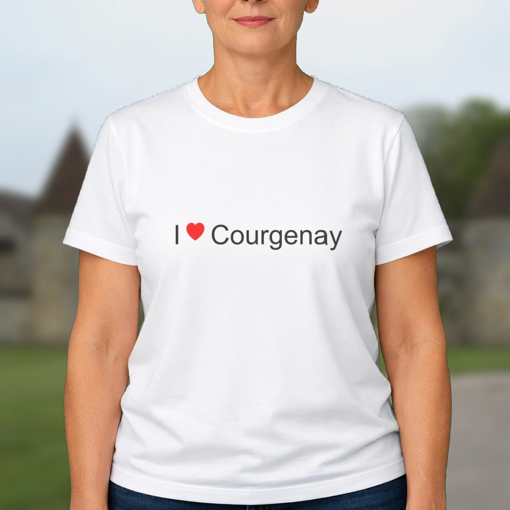 T-shirt I love Courgenay
