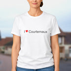 T-shirt I love Courtemaux