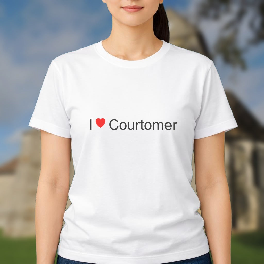 T-shirt I love Courtomer
