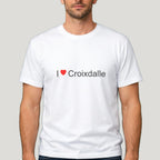 T-shirt I love Croixdalle