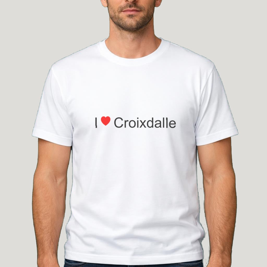T-shirt I love Croixdalle