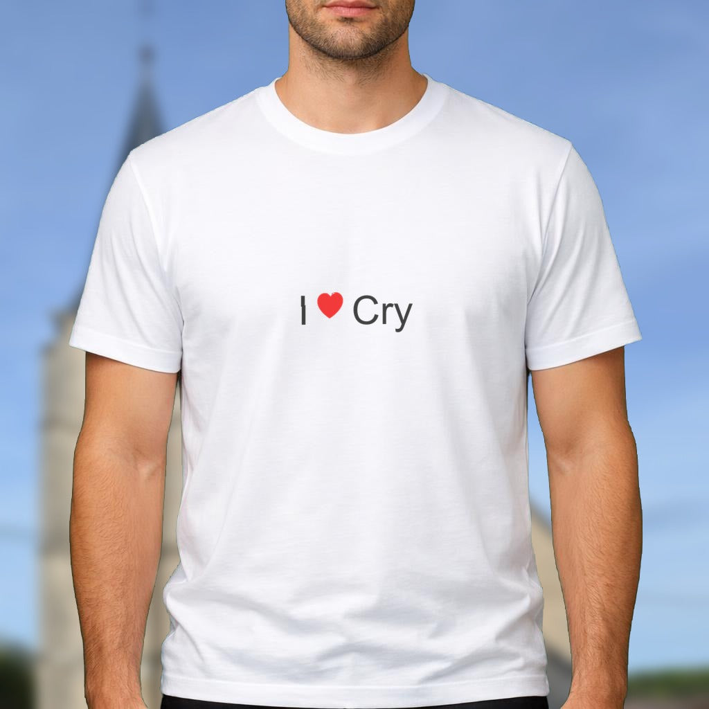 T-shirt I love Cry