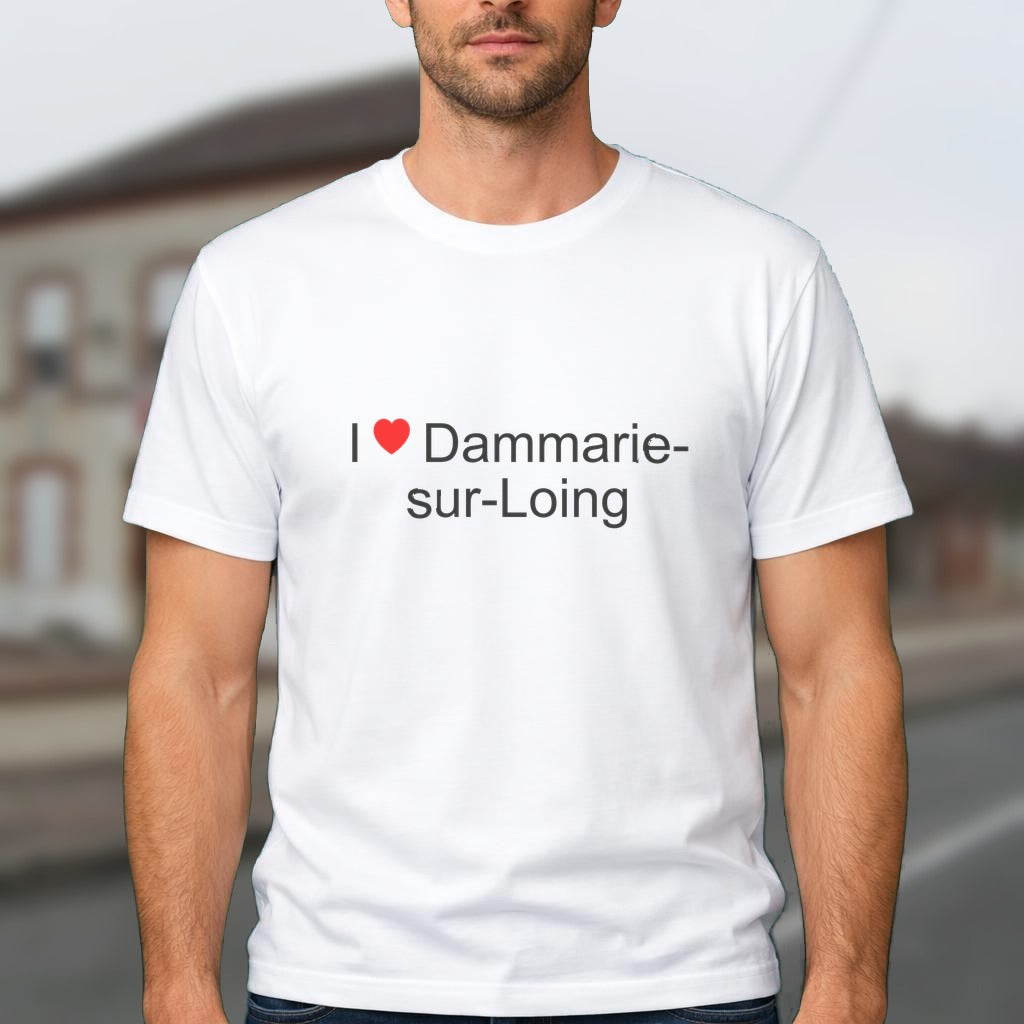 T-shirt I love Dammarie-sur-Loing