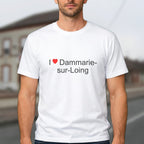 T-shirt I love Dammarie-sur-Loing