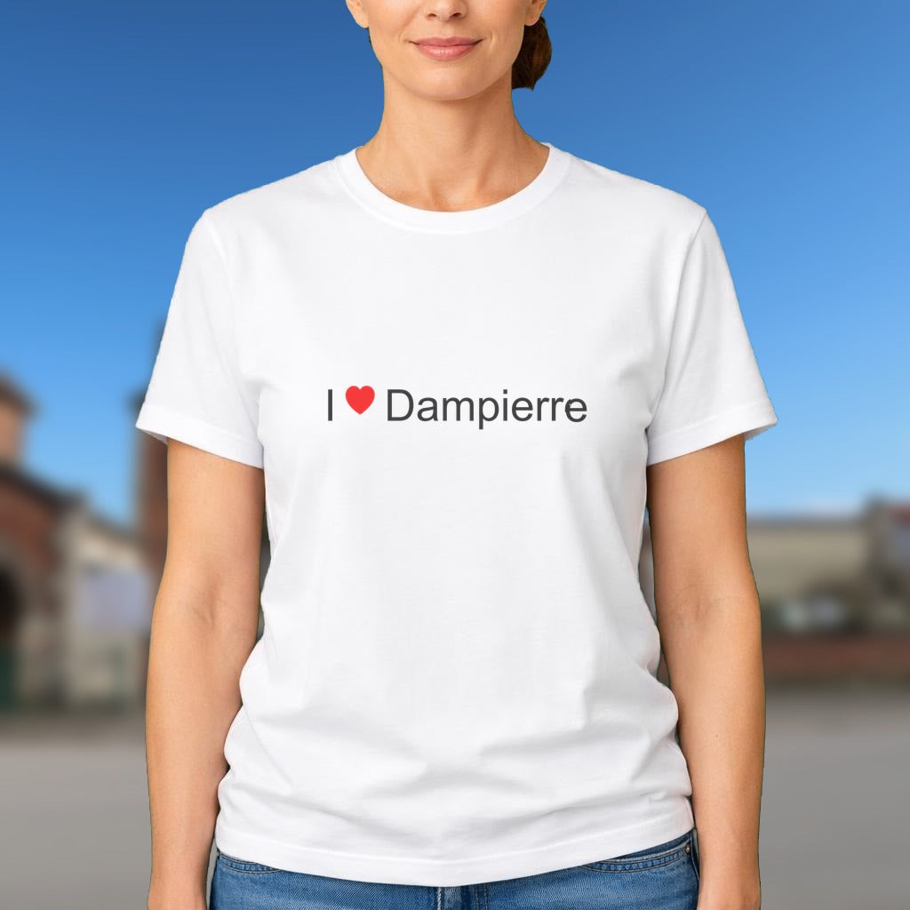 T-shirt I love Dampierre (10)