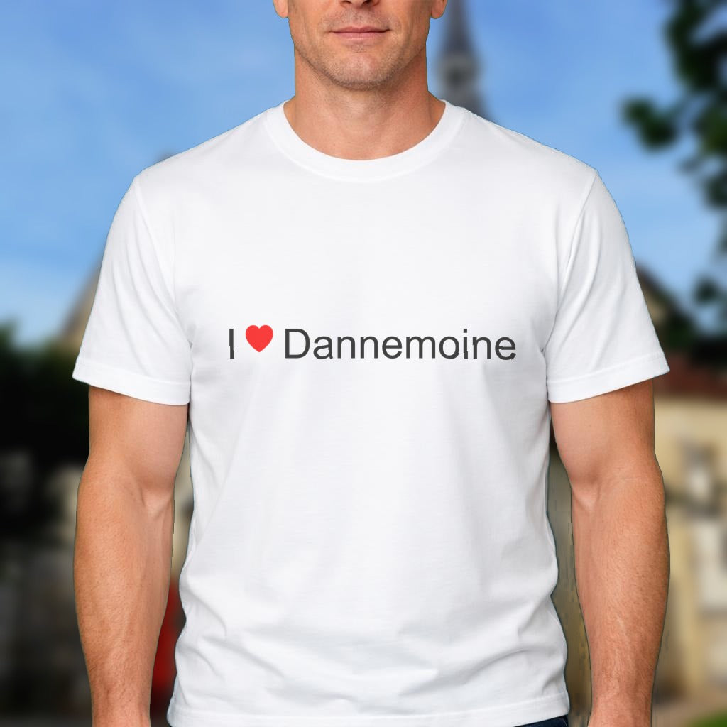 T-shirt I love Dannemoine