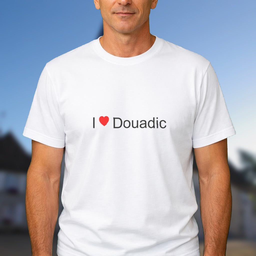 T-shirt I love Douadic