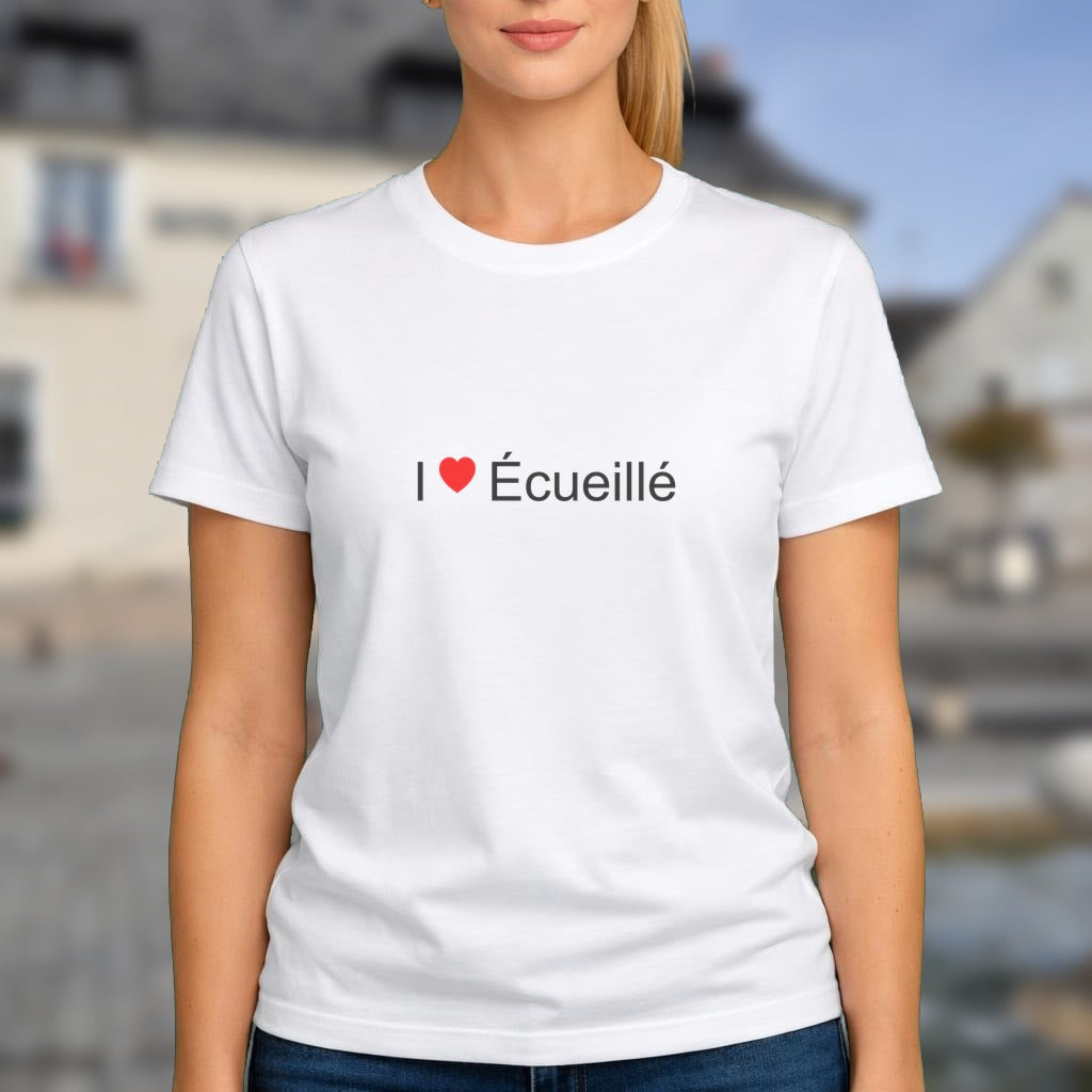 T-shirt I love Écueillé
