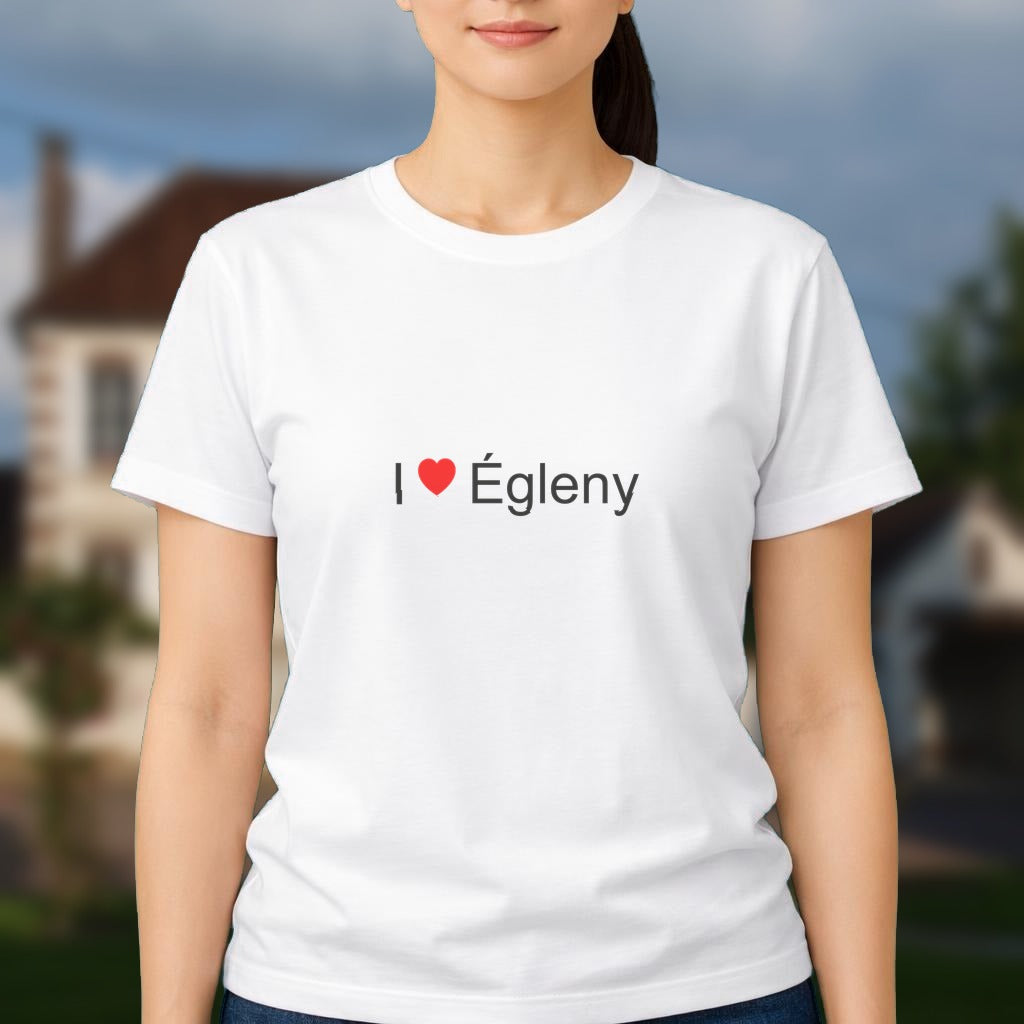 T-shirt I love Égleny