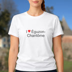 T-shirt I love Éguzon-Chantôme