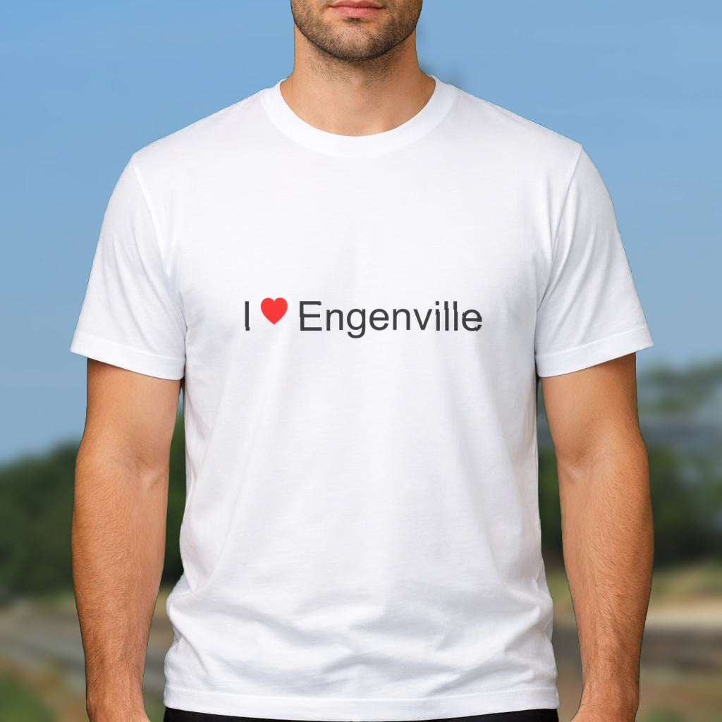 T-shirt I love Engenville