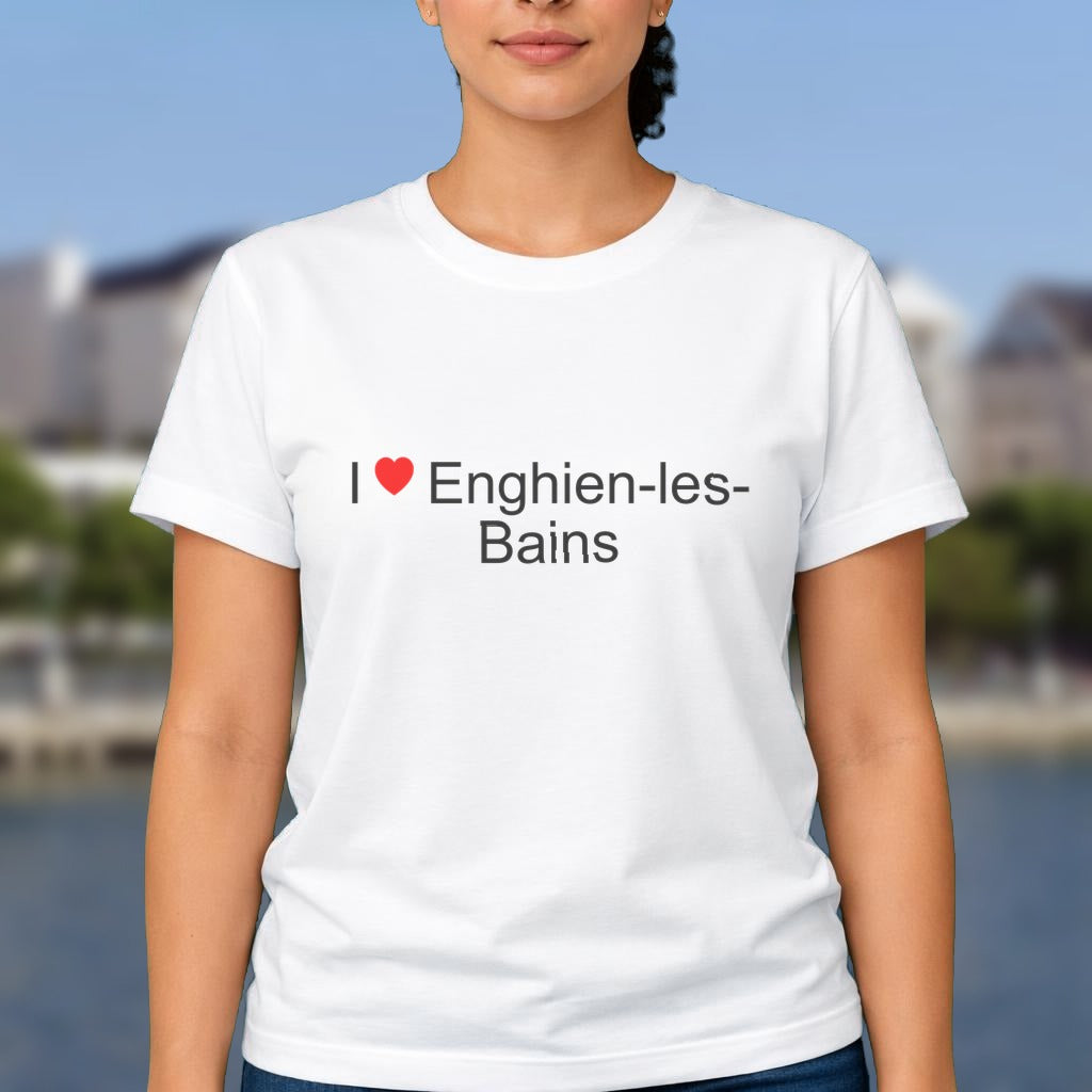 T-shirt I love Enghien-les-Bains