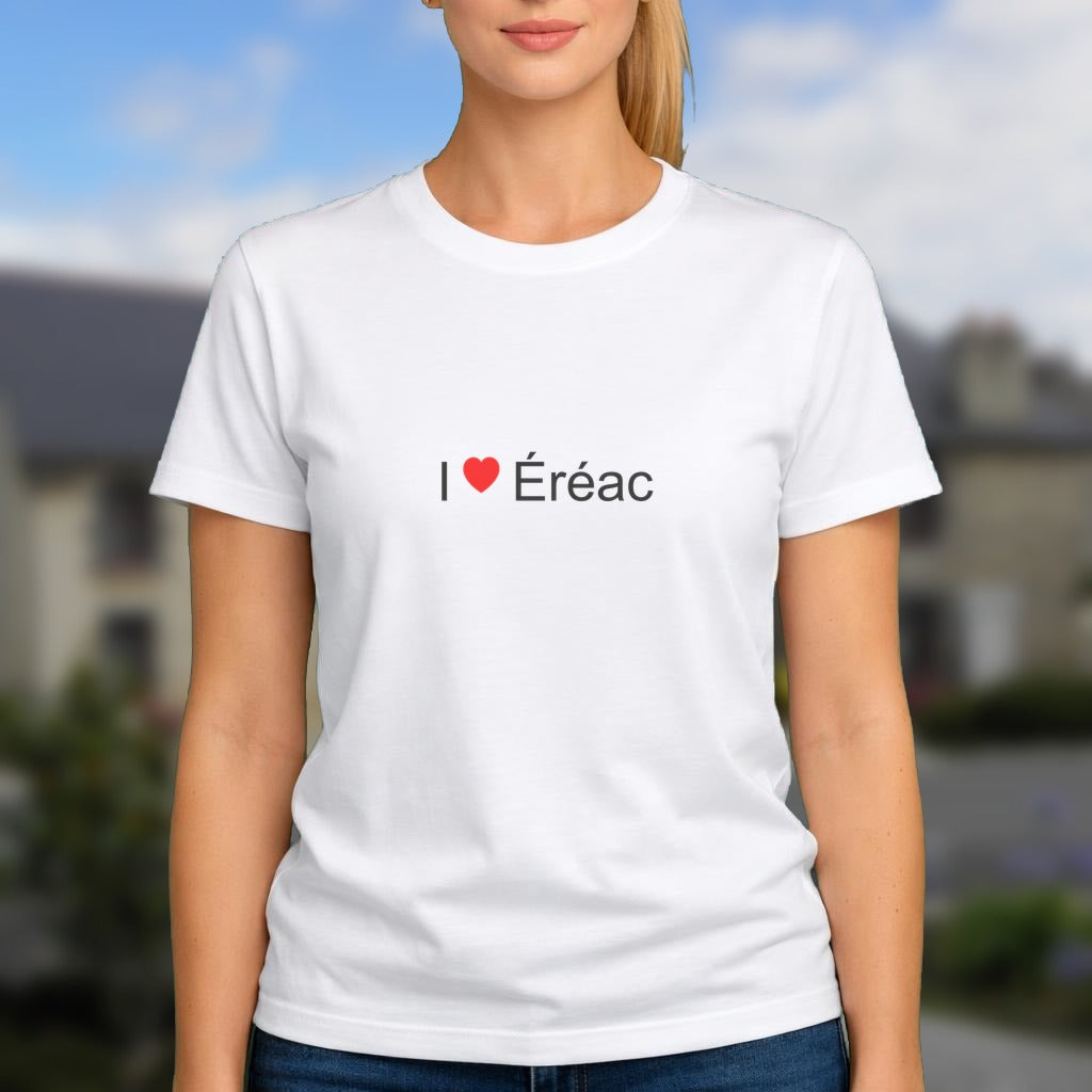 T-shirt I love Éréac