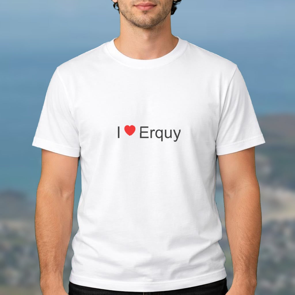 T-shirt I love Erquy