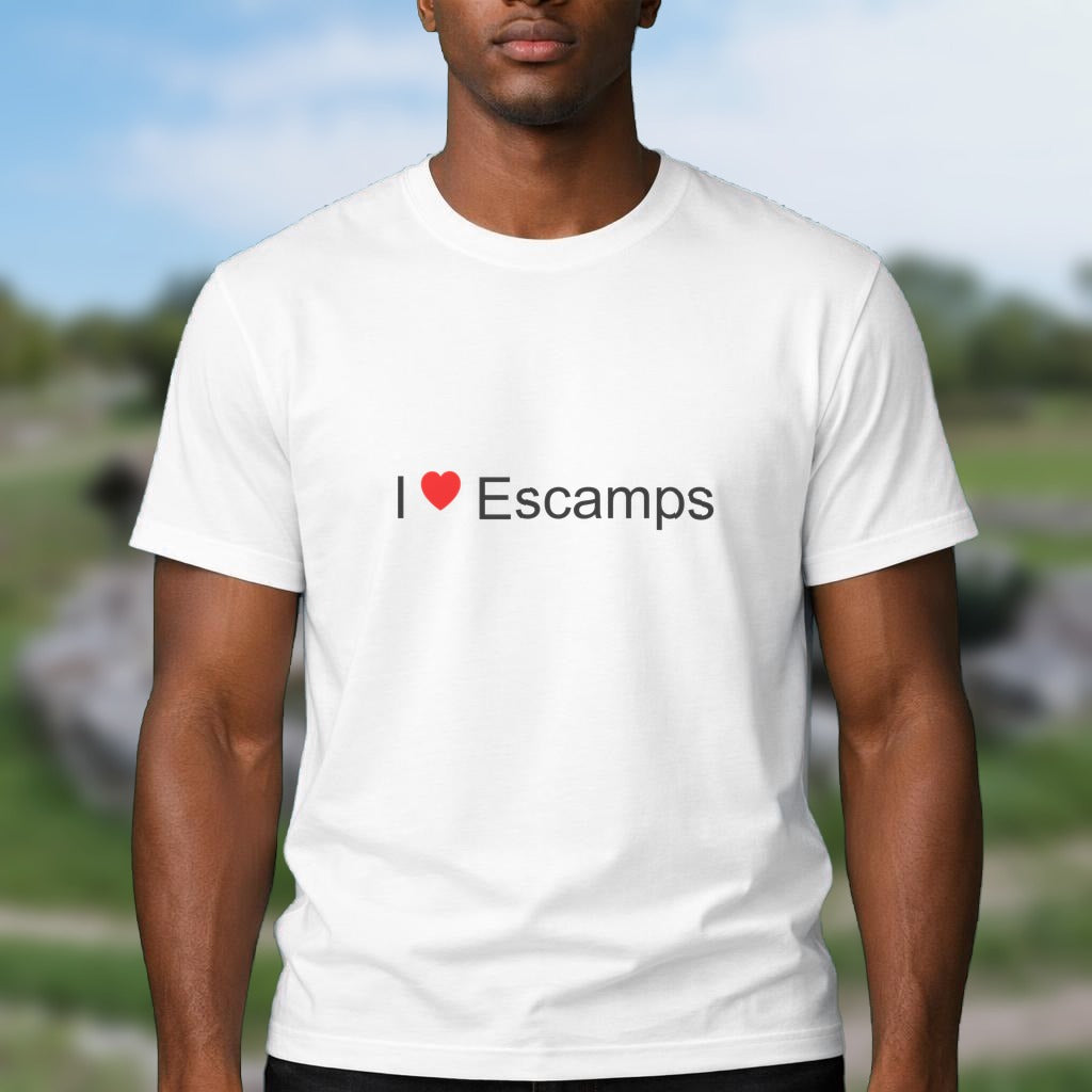 T-shirt I love Escamps