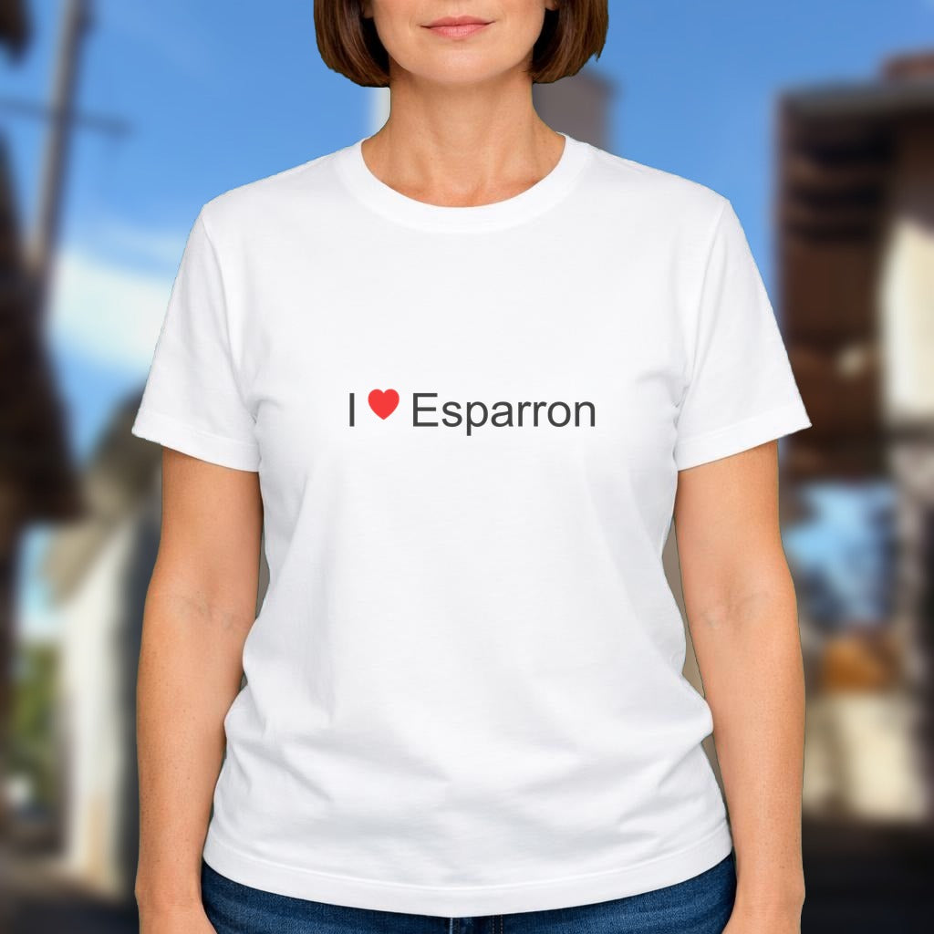 T-shirt I love Esparron (05)