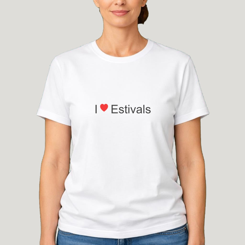T-shirt I love Estivals