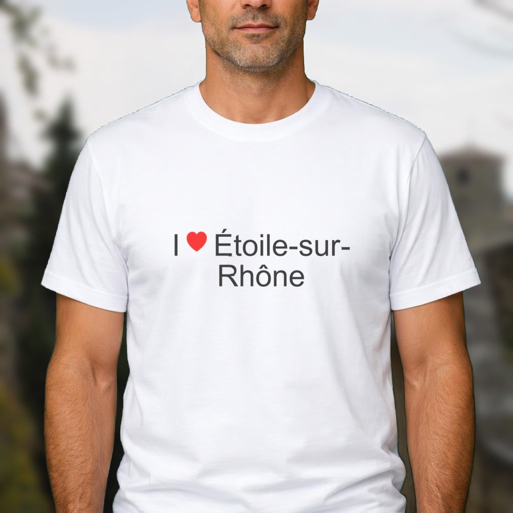 T-shirt I love Étoile-sur-Rhône
