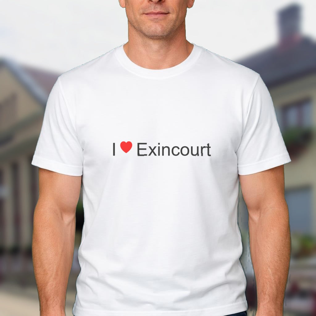 T-shirt I love Exincourt
