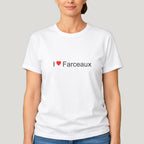 T-shirt I love Farceaux