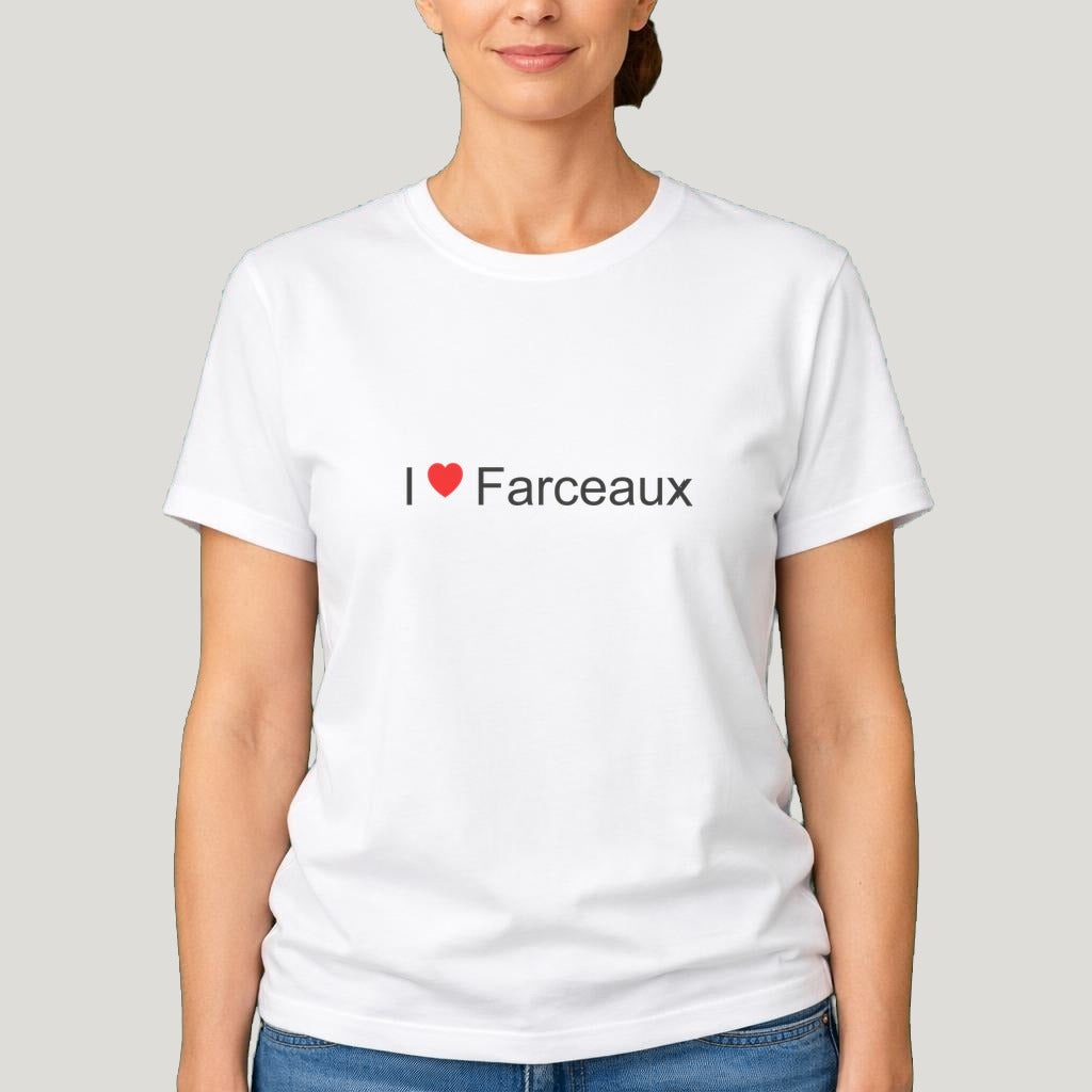 T-shirt I love Farceaux