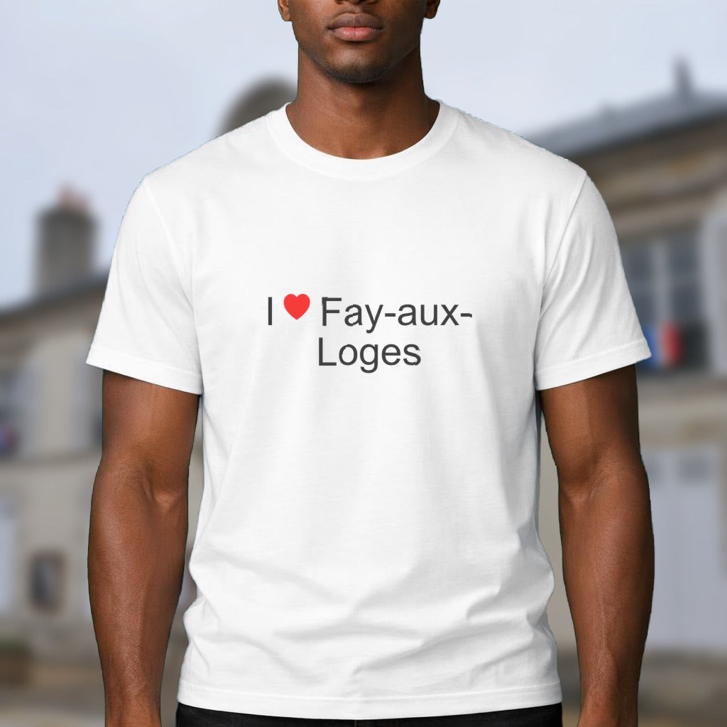 T-shirt I love Fay-aux-Loges