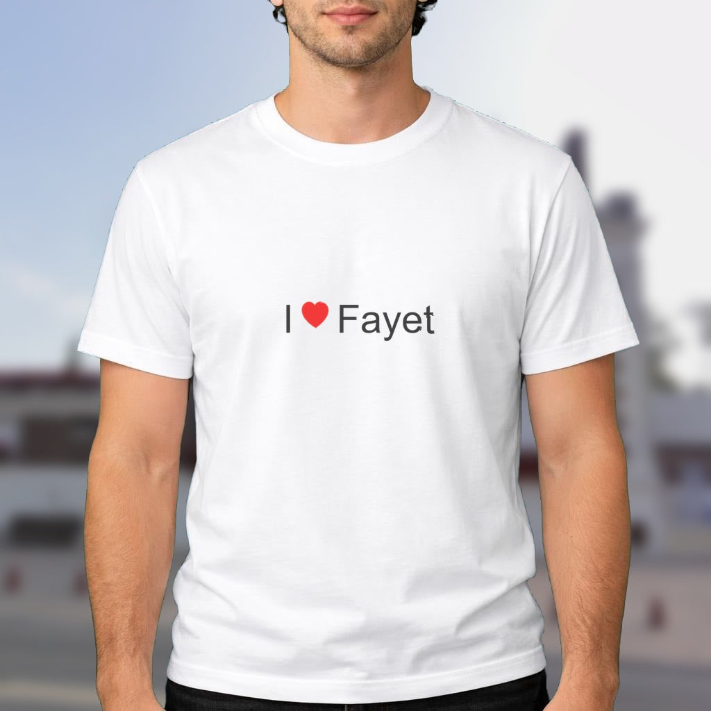 T-shirt I love Fayet