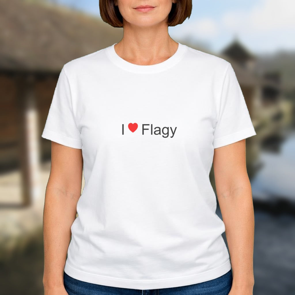 T-shirt I love Flagy
