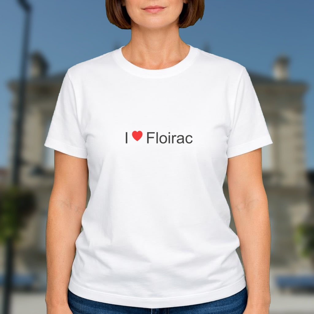 T-shirt I love Floirac