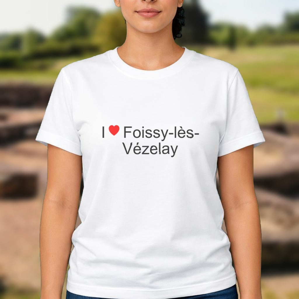 T-shirt I love Foissy-lès-Vézelay