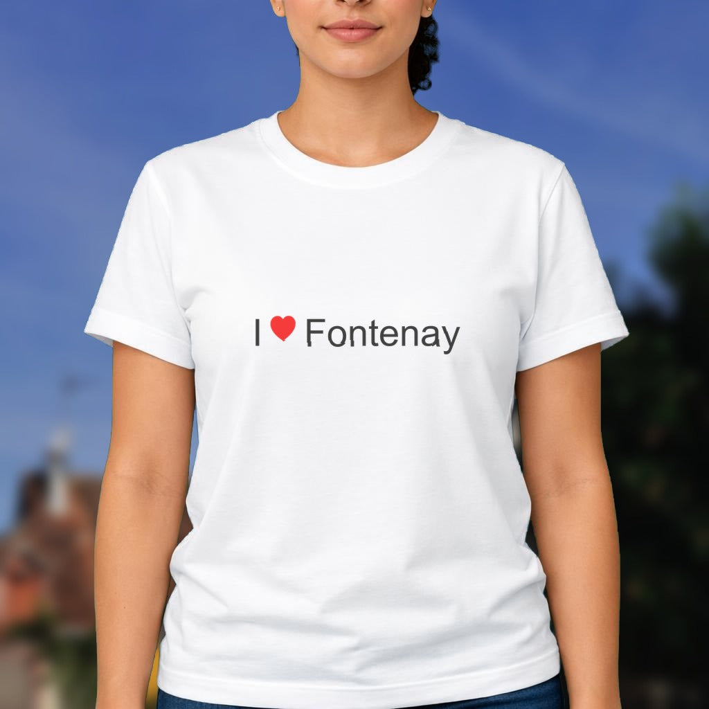 T-shirt I love Fontenay (36)