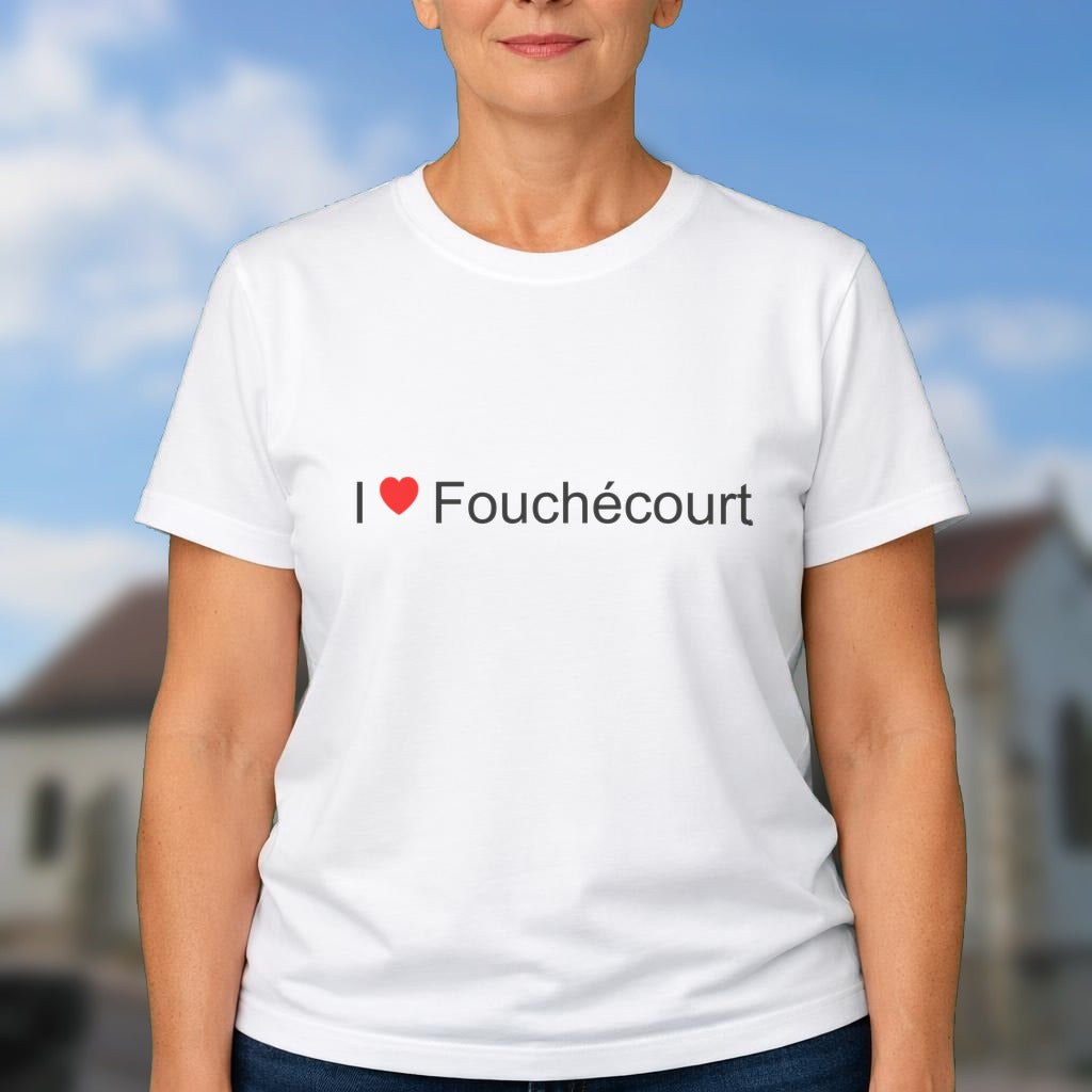 T-shirt I love Fouchécourt