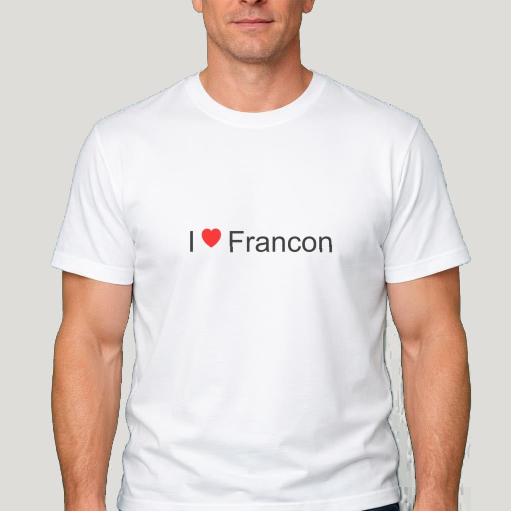 T-shirt I love Francon