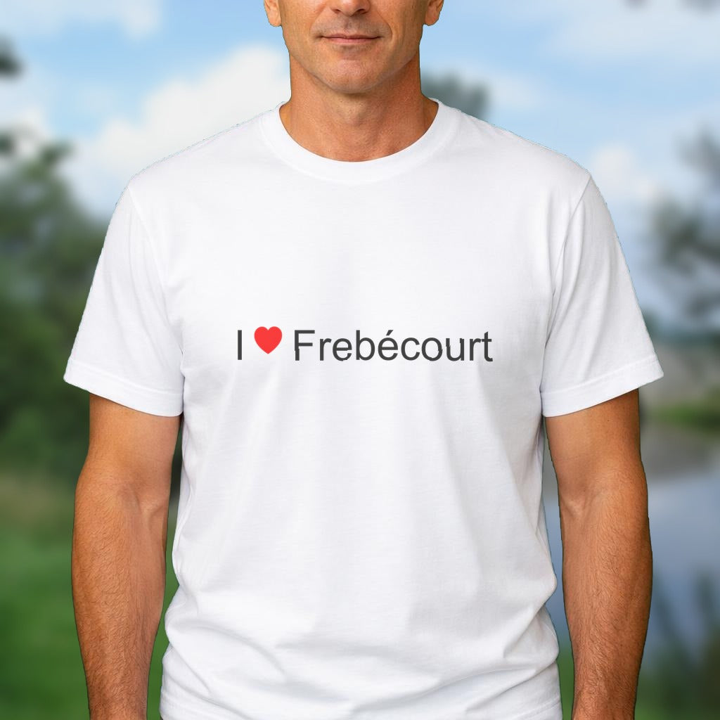 T-shirt I love Frebécourt