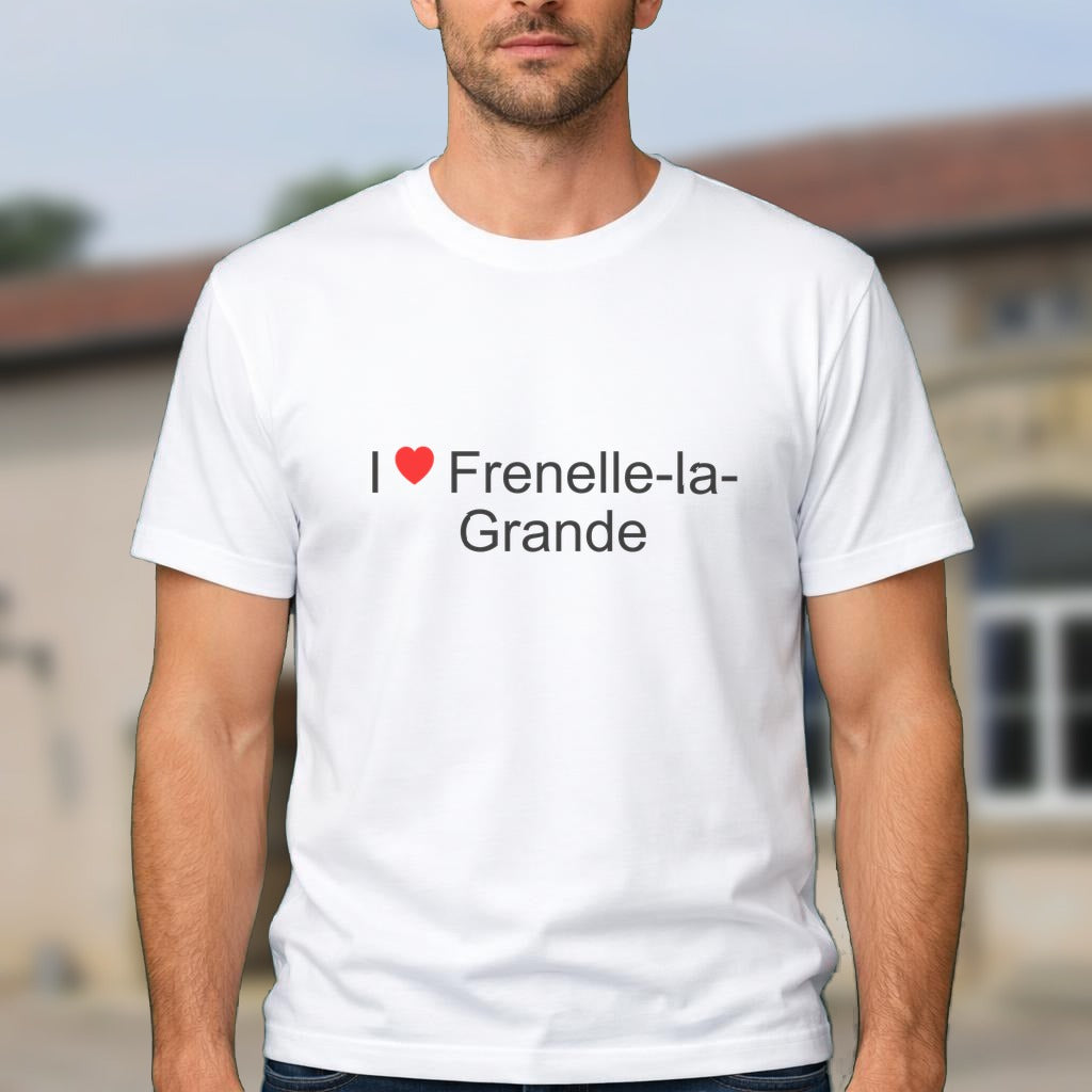 T-shirt I love Frenelle-la-Grande