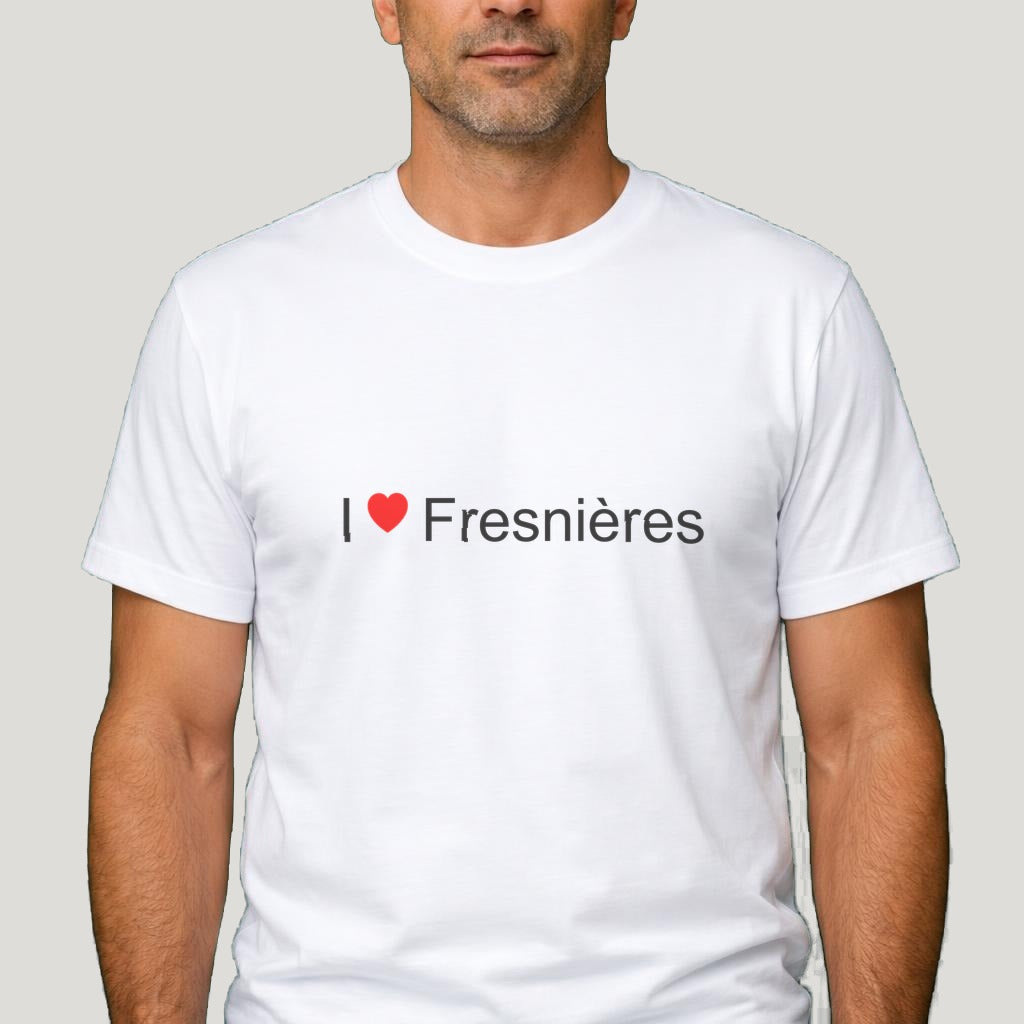 T-shirt I love Fresnières