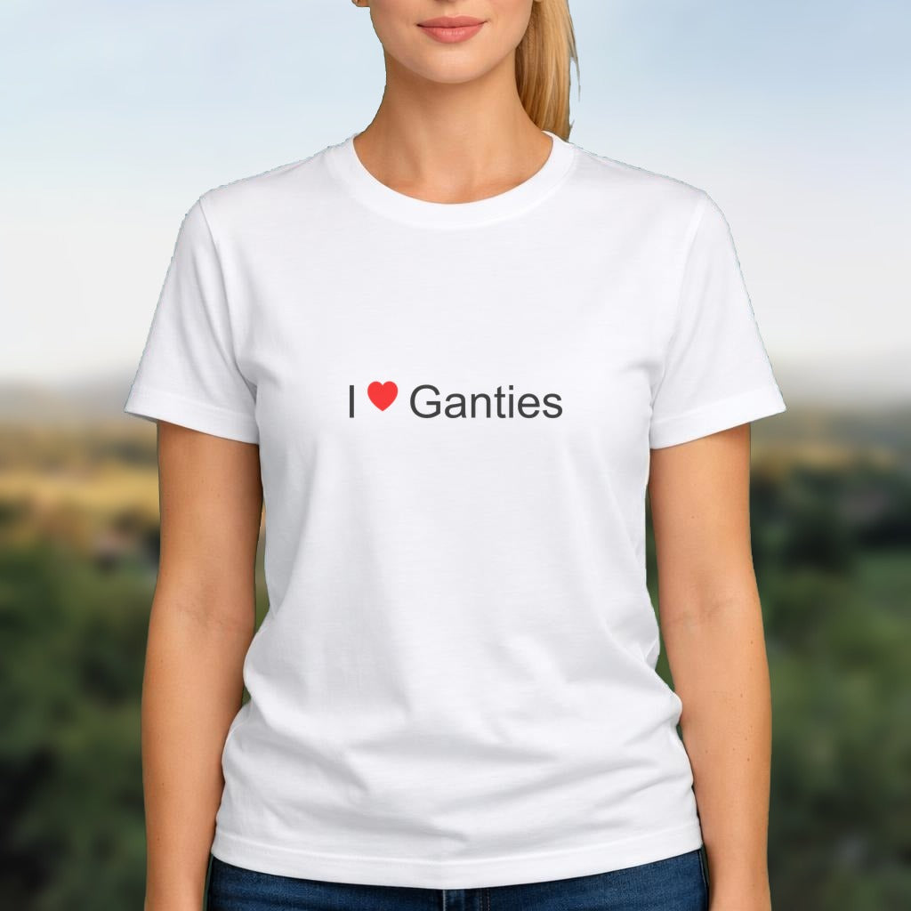 T-shirt I love Ganties