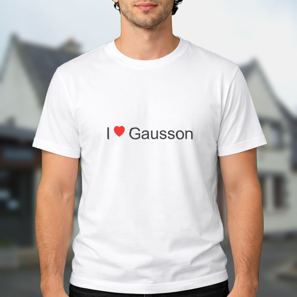 T-shirt I love Gausson