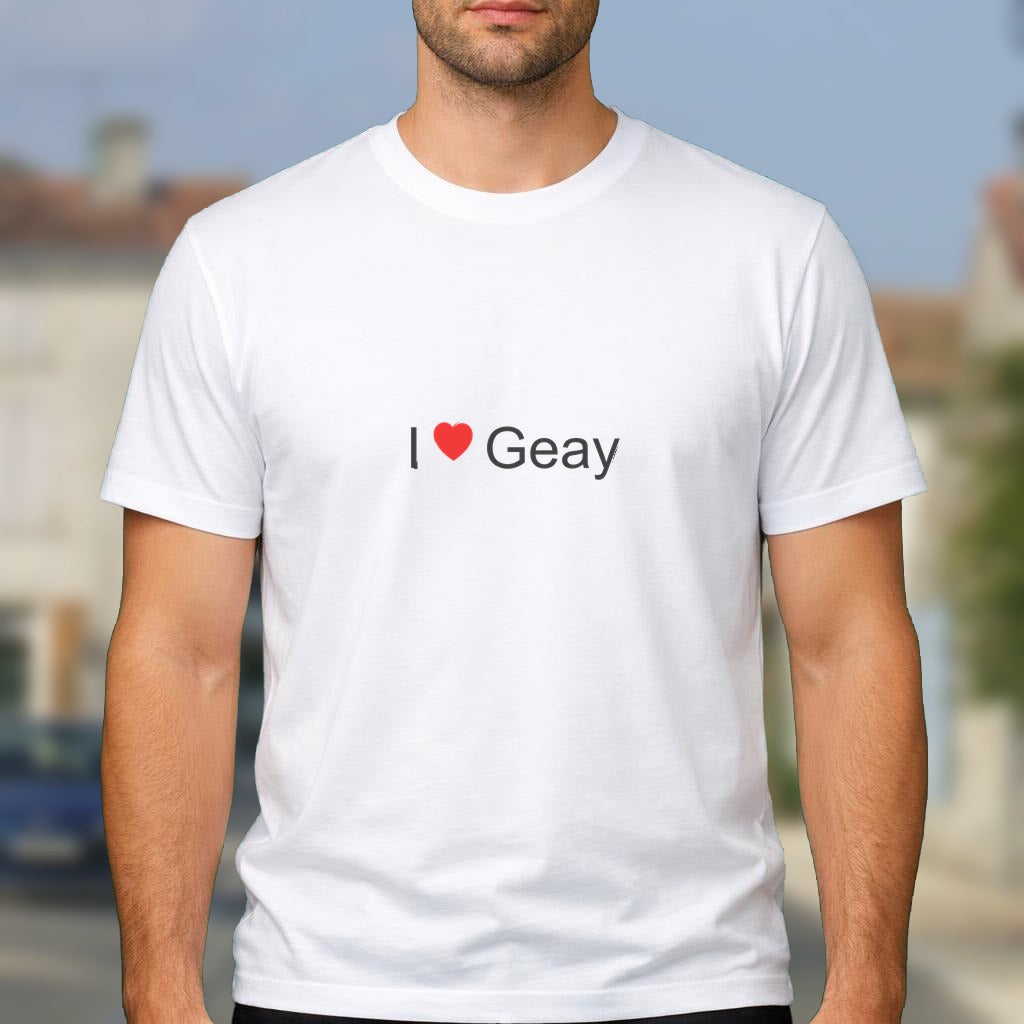 T-shirt I love Geay