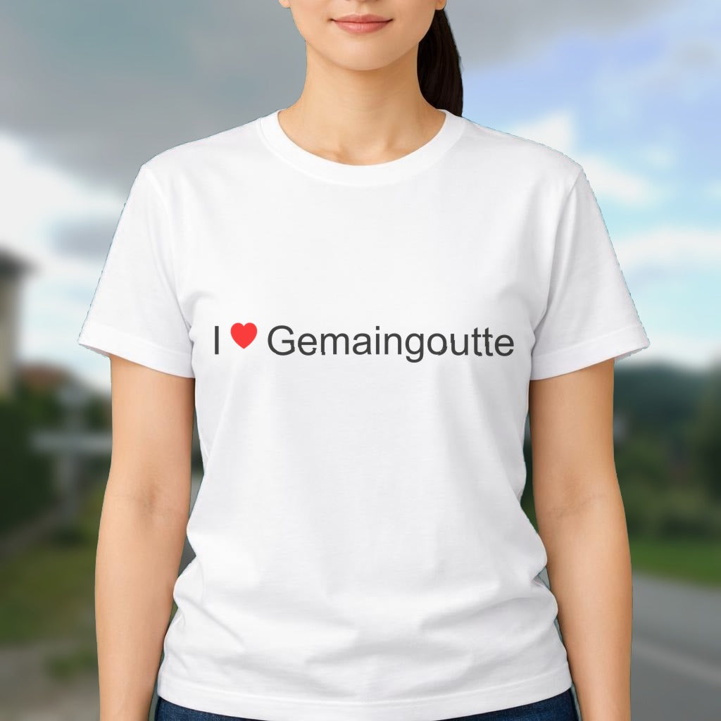 T-shirt I love Gemaingoutte